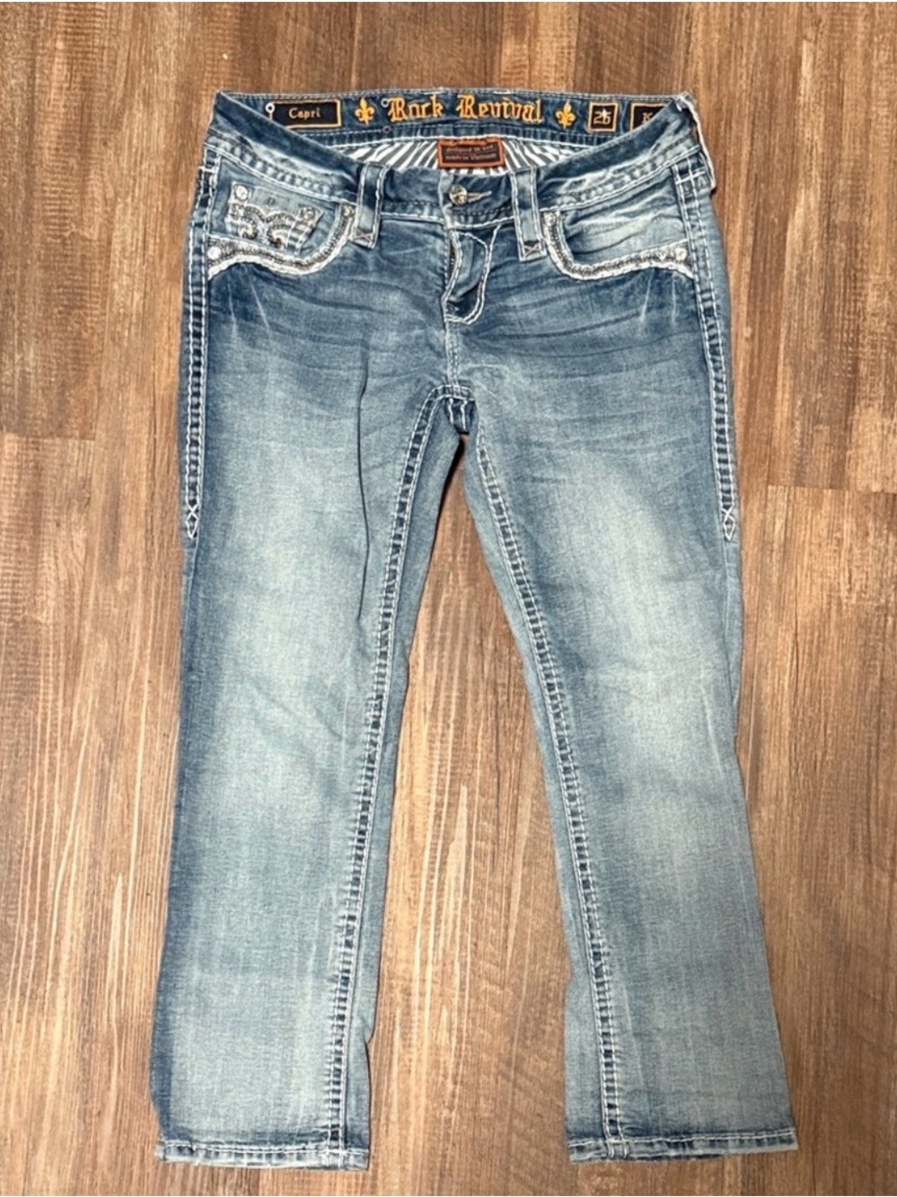 Rock Revival Karla Capri Jeans